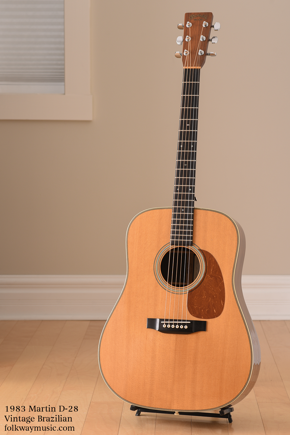 1983 Martin D-28 Vintage Brazilian | Folkway