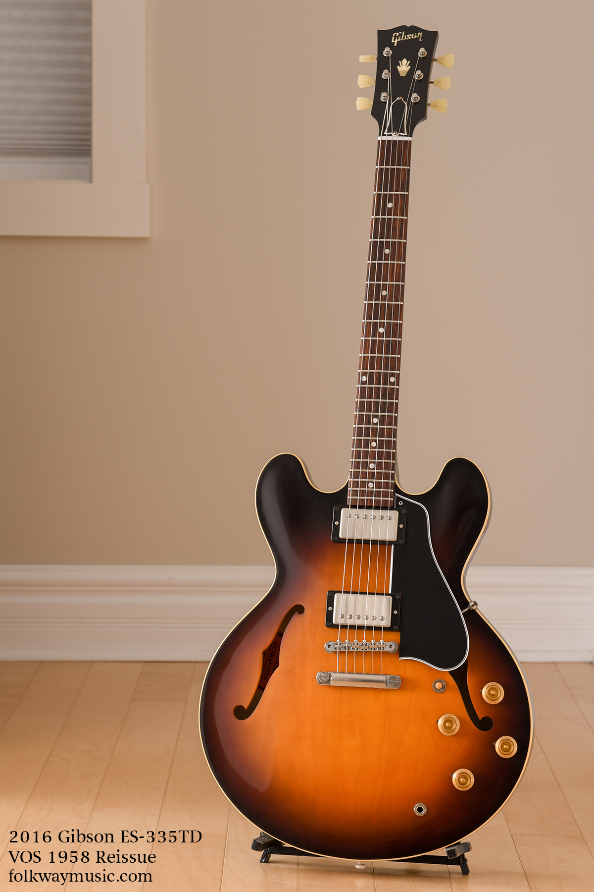 2016 Gibson ES-335TD VOS 1958 Reissue | Folkway