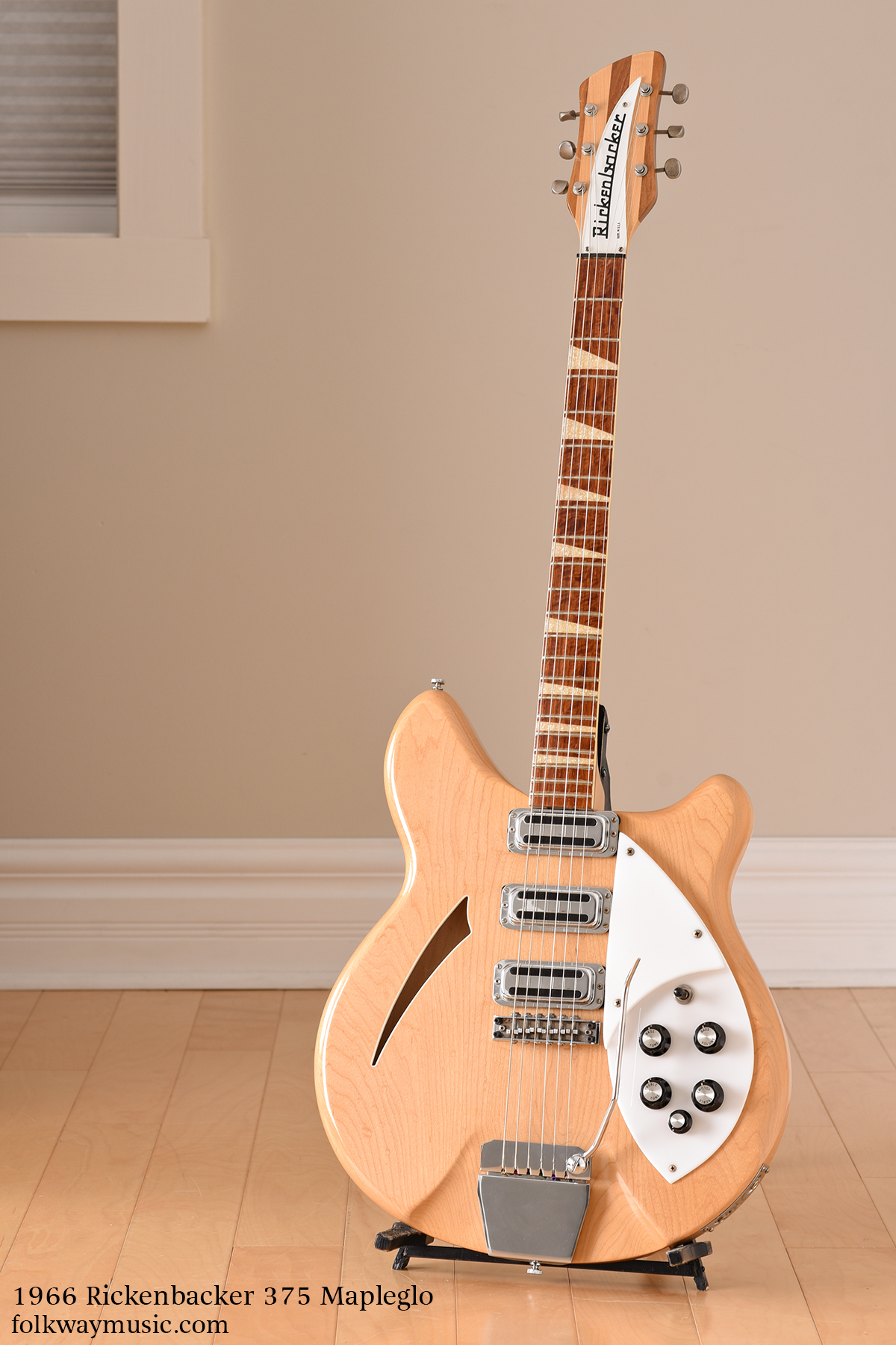 1966 Rickenbacker 375 MapleGlo | Folkway